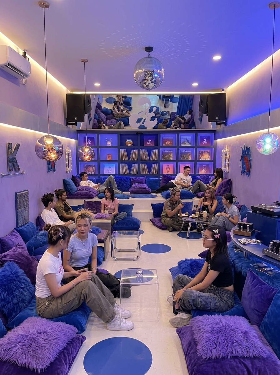 Afters listening bar interior