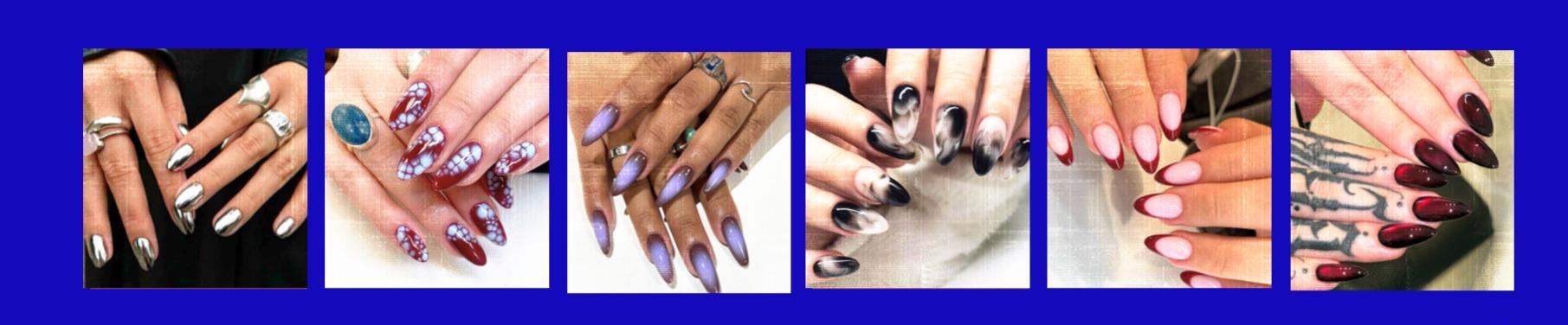 Nail art examples at Afters Beauty